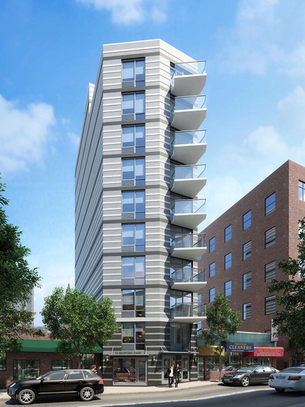 Renderings Revealed for New 11 Story Bedford Park Residential Building ...