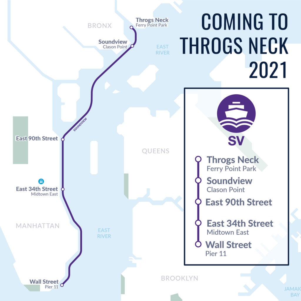 NYC Ferry Officially Expanding To Throggs Neck! – Welcome2TheBronx