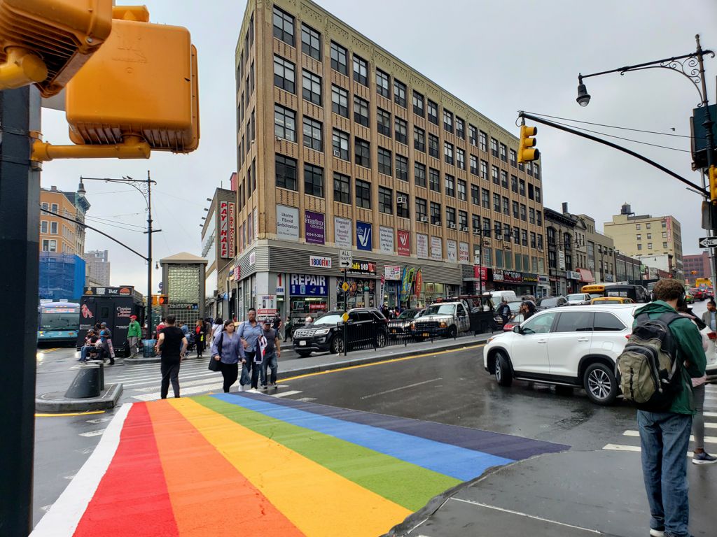 The Bronx to Get Its First Ever "Pride" Crosswalks This Week